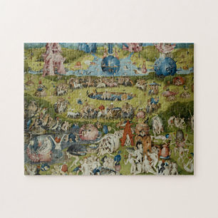 Puzzle Jardín de placeres terrestres, 1490-1500