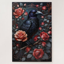 Jardín de Rosa de Raven Negro