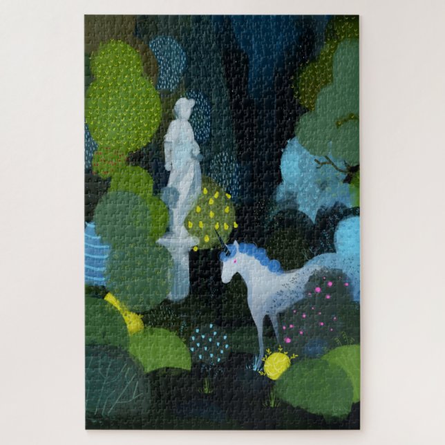 Puzzle Jardín de Unicornio (Vertical)