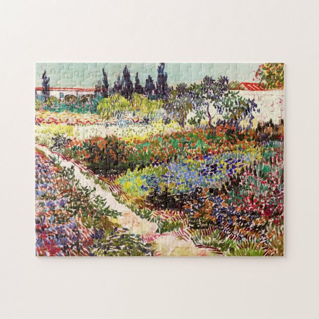 Puzzle Jardín De Van Gogh En El Bella Artes Floral De Arl (Horizontal)