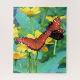 Puzzle Jardín de verano de mariposa - 16x20 - 520 pc