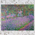 Puzzle Jardín del artista en Giverny por Claude Monet<br><div class="desc">Artist's Garden at Giverny (1900) de Claude Monet es un bonito cuadro de arte de estilo impresionista con flores en los jardines de Claude Monet en su casa de Giverny, Francia. Sobre el artista: Claude Monet (1840-1926) fue fundador del movimiento de pintura impresionista francés, donde la mayoría de sus pinturas...</div>