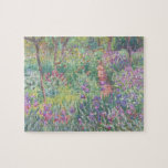 Puzzle Jardín en Giverny por Claude Monet<br><div class="desc">Claude Monet - Jardín en Giverny. Hermosa pintura impresionista de un jardín en Giverny de Claude Monet.</div>