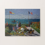 Puzzle Jardín en Sainte-Adresse - Claude Monet<br><div class="desc">Jardín en Sainte-Adresse,  1867 Claude Monet,  fresco,  viejo,  maestro,  obra maestra,  fino,  impresionismo,  jardín,  dirección sainte,  arte,  pintura,  pintura,  vibrante,  saturado,  color,  bello,  agradable,  calidad,  alta resolución,  paisaje,  paisaje,  post,  decoración,  colores,  parís,  francia,  mejor renovado,  vendedor,  colorido,  barato</div>