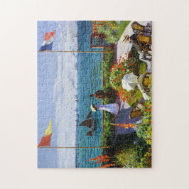 Puzzle Jardín en Sainte-Adresse, Claude Monet 1867