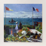 Puzzle Jardín en Sainte-Adresse por Claude Monet<br><div class="desc">Jardin à Sainte-Adresse (Jardín en Sainte-Adresse) por Claude Monet. Visita mi tienda para un diseño más interesante y más elección de color => zazzle.com/colorfulworld*</div>