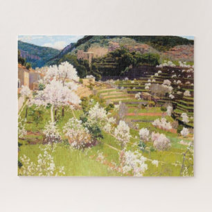 Puzzle Jardín en terraza en Mallorca (por Santiago Rusiño
