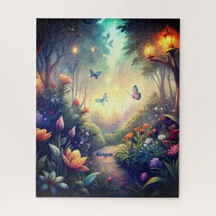 Puzzle Jardín Encantado del Crepúsculo - Regalo del Bosqu