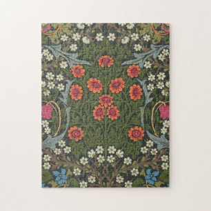 Puzzle Jardín Flor Clásica de William Morris Blackthorn