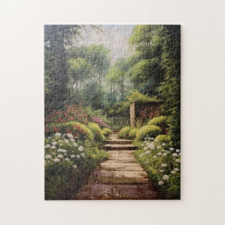Puzzle Jardín Inglés