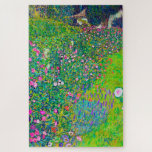 Puzzle Jardín Italiano, Gustav Klimt<br><div class="desc">Gustav Klimt (14 de julio de 1862 - 6 de febrero de 1918) era un pintor simbolista austríaco y uno de los miembros más destacados del movimiento secesión de Viena. Klimt es conocido por sus pinturas, murales, bocetos y otros objetos artísticos. Además de sus obras figurativas, que incluyen alegorías y...</div>