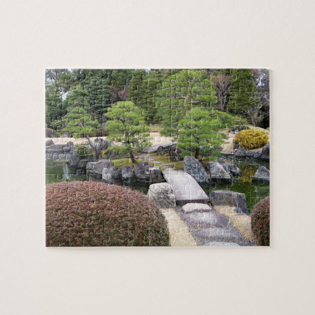 Puzzle Jardín japonés 日 本 庭 園 (Horizontal)