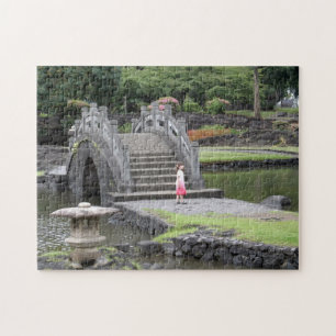 Puzzle Jardín japonés en Hilo, Hawaii