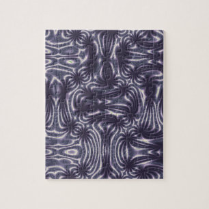 Puzzle Jardín púrpura