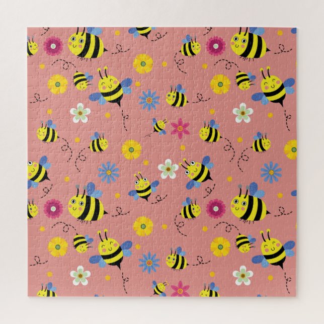 Puzzle Jardín Sweet Bee Blossom (Vertical)
