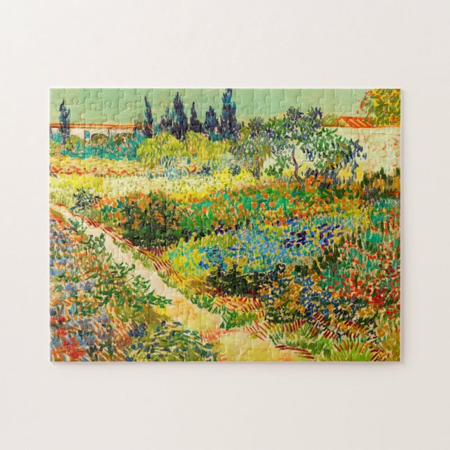 Puzzle Jardín Vincent Van Gogh en Arles (Horizontal)