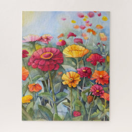 Puzzle Jardín Zinnia (Puzzle de 520 piezas, 16x20)