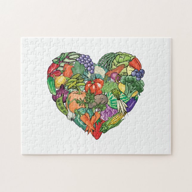Puzzle Jardinero vegetal (Horizontal)