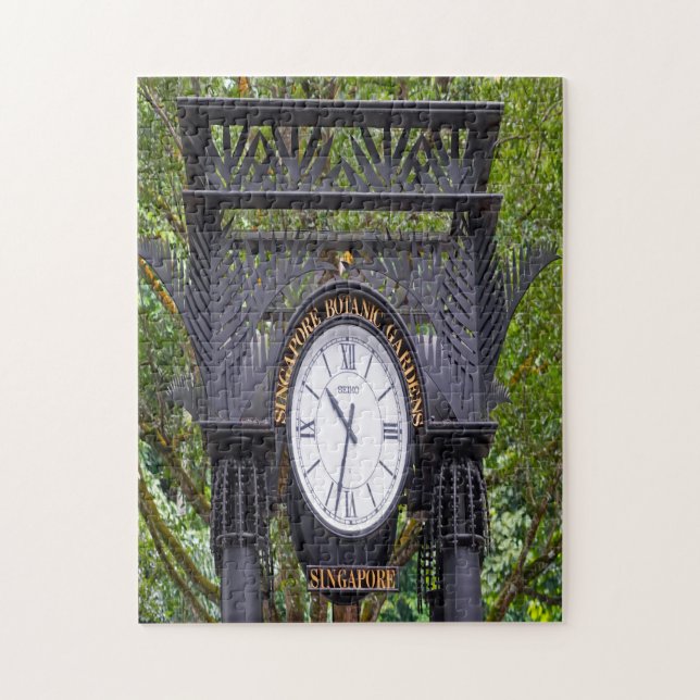 Puzzle Jardines botánicos de Singapur. (Vertical)