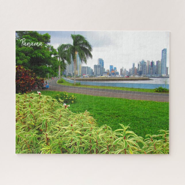 Puzzle jardines de la ciudad de Panama (Horizontal)