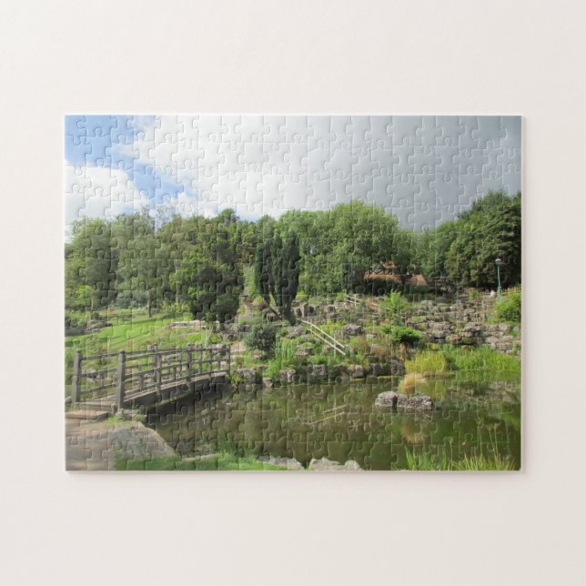Puzzle Jardines japoneses Preston. (Horizontal)
