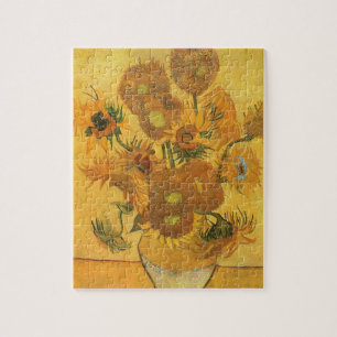 Puzzle Jarrón con 15 girasoles de Vincent van Gogh