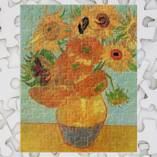 Puzzle Jarrón con doce girasoles de Vincent van Gogh