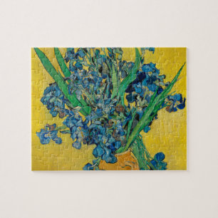 Puzzle Jarrón de Van Gogh con Iris Clasicismo Impresionis