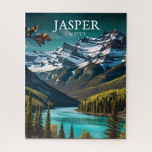 Jasper | Alberta Travel Vintage Retro