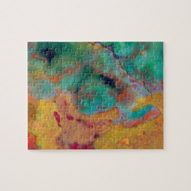 Puzzle Jasper de Navidad primer plano (Horizontal)