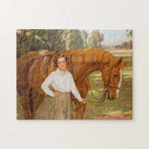 Puzzle Jazmín el caballo (por Algernon Talmage)