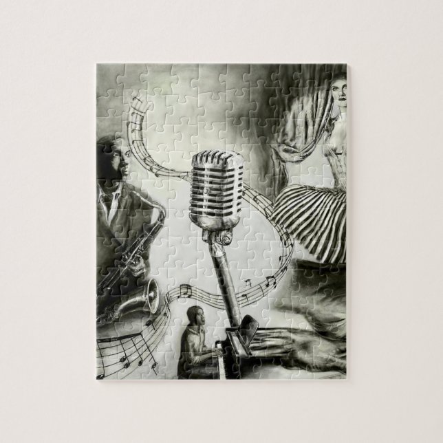 Puzzle Jazz grande (Vertical)