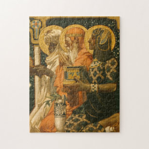 Puzzle JC Leyendecker Tres Reyes Magos Navidad Vintage