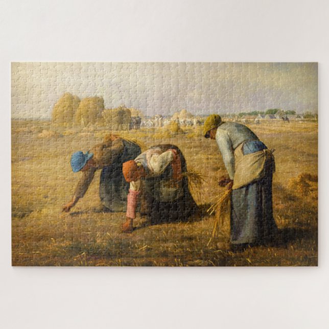 Puzzle Jean-Francois Millet - The Gleaners (Horizontal)