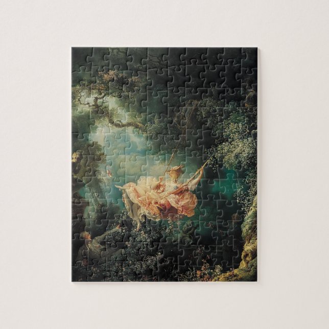 Puzzle Jean-Honore Fragonard- el oscilación (Vertical)