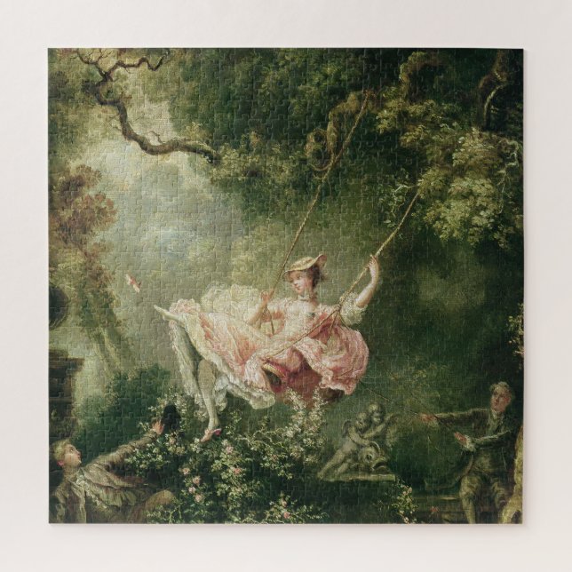 Puzzle Jean-Honoré Fragonard - The Swing, (Vertical)