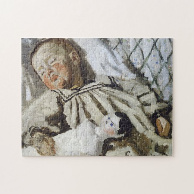 Puzzle Jean Monet Asleep Monet Bella Artes (Horizontal)