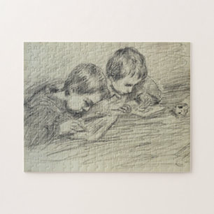 Puzzle Jean-Pierre Hoschedé & Michel Drawing Monet Fine
