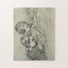 Puzzle Jean-Pierre Hoschedé & Michel Drawing Monet Fine