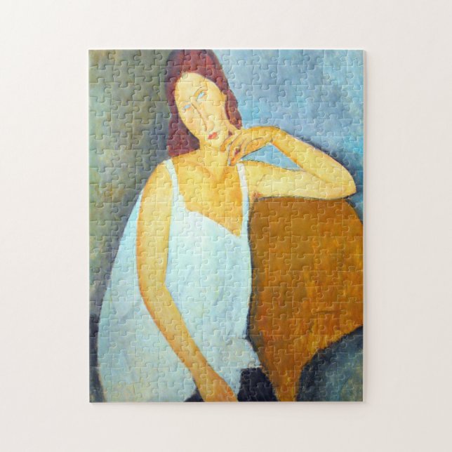 Puzzle Jeanne Hebuterne De Amedeo Modigliani (Vertical)