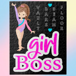 Puzzle Jefe Chica de Gimnasia