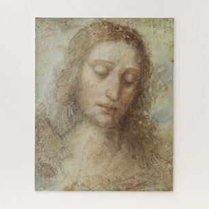 Puzzle Jefe de Cristo (Cristianismo) (Leonardo da Vinci)