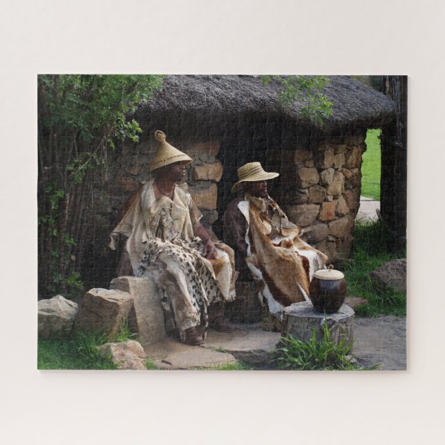 Puzzle Jefe de Medicina Basotho. (Horizontal)