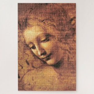 Puzzle Jefe de una mujer La Scapigliata Leonardo Da Vinci