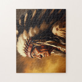 Puzzle Jefe nativo americano