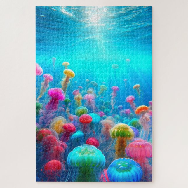 Puzzle Jelly Fish (Vertical)
