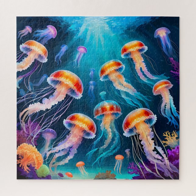 Puzzle Jellyfish (Vertical)