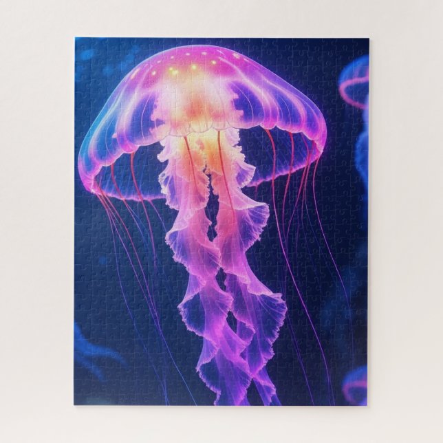 Puzzle Jellyfish Ocean Underwater Life (Vertical)