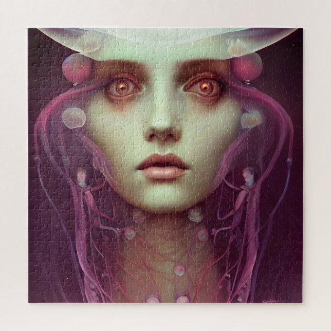 Puzzle Jellyfish Woman (Vertical)