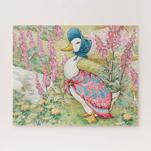 Puzzle Jemima Puddle Duck a orillas del lago